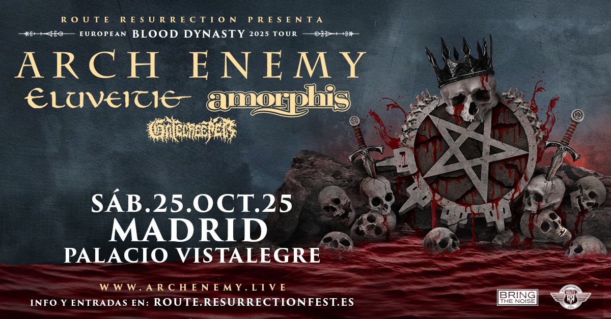 Route Resurrection Arch Enemy (Madrid, 2025)