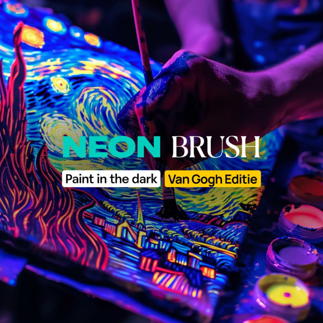 Neon Brush Strangers: Een Schildermeetup