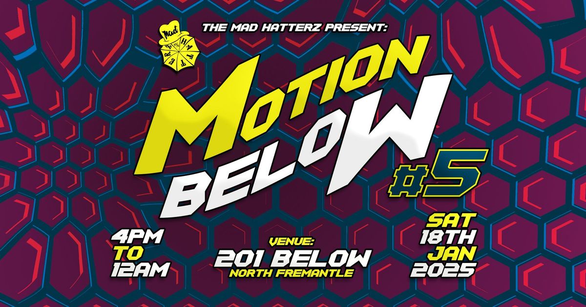 The Mad Hatterz Present: Motion Below #5