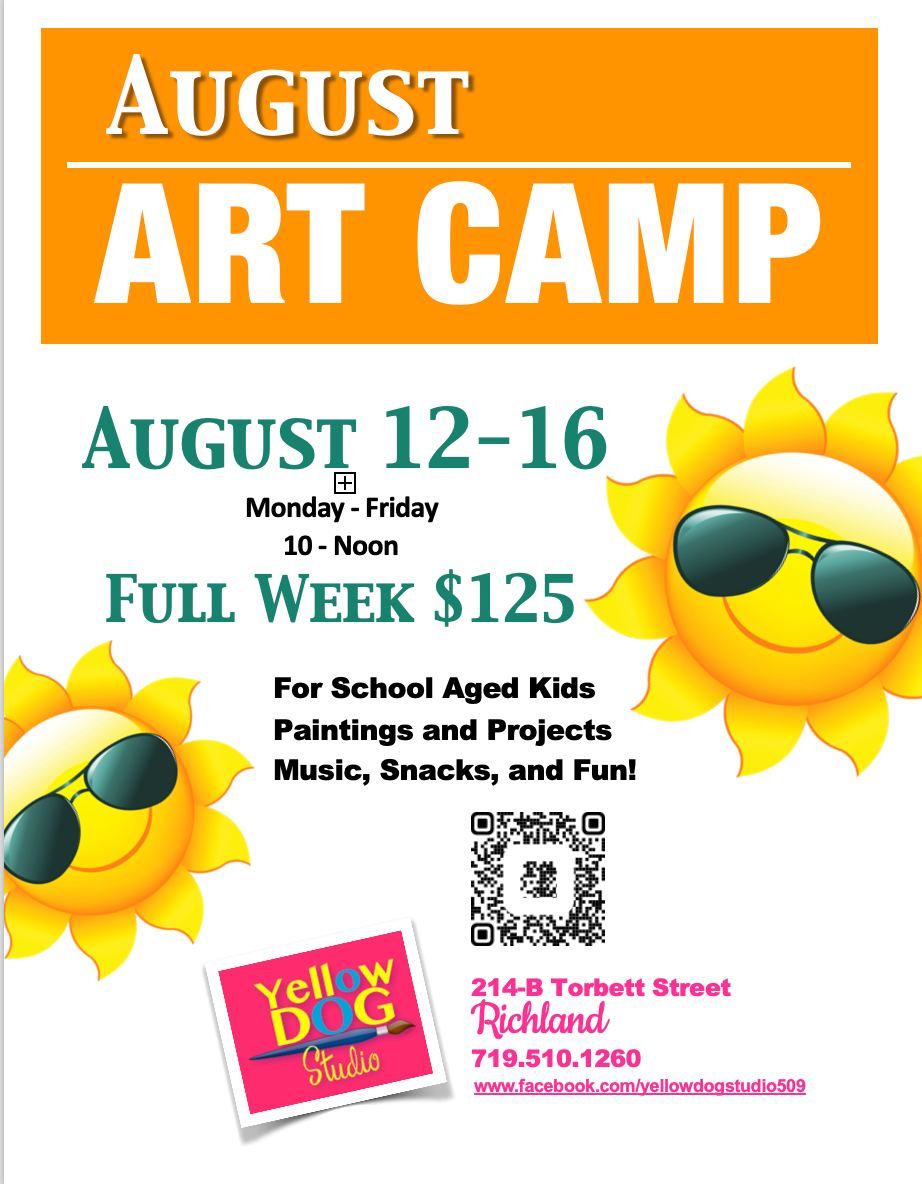 August Art Camp