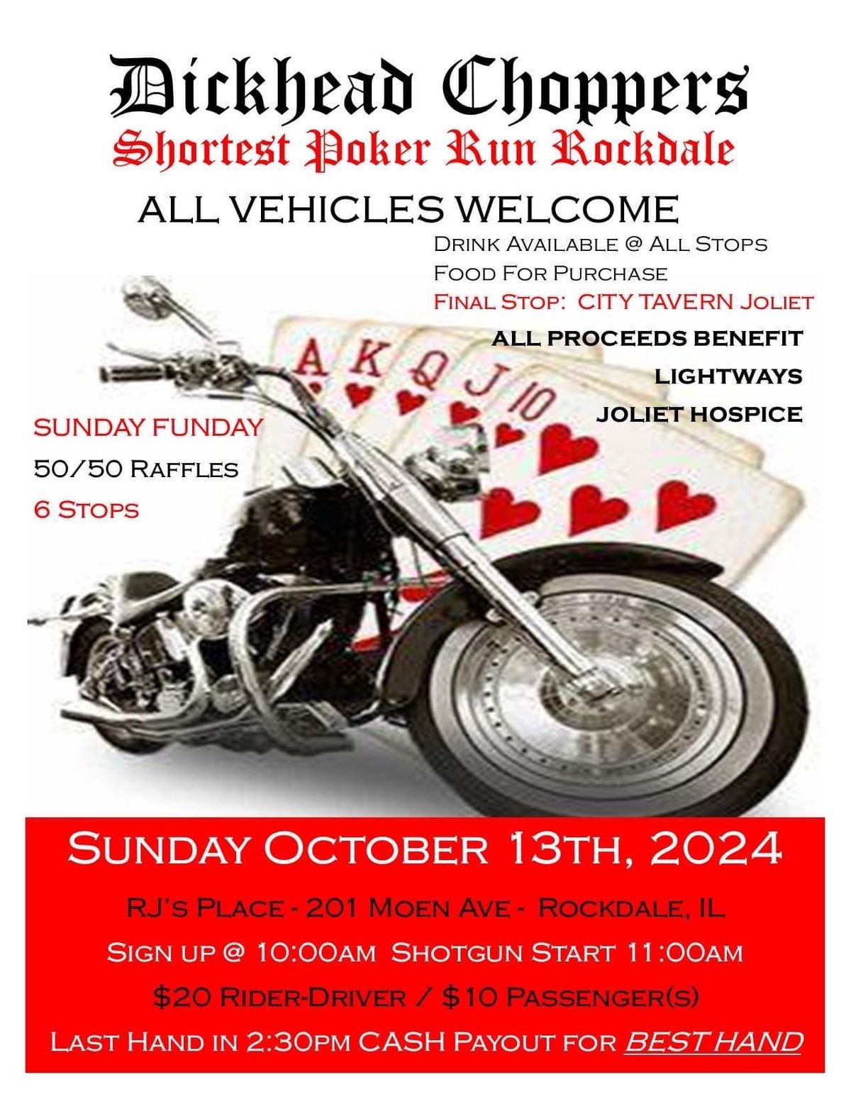 Dickhead Choppers Shortest Poker Run Rockdale