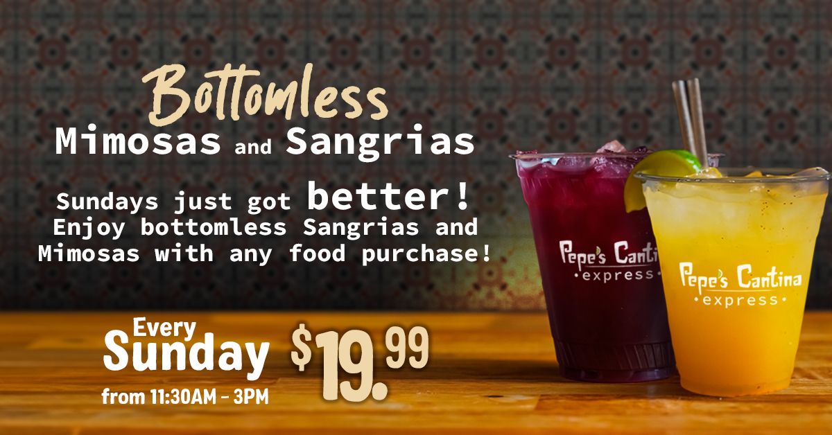 Bottomless Mimosas and Sangrias! 