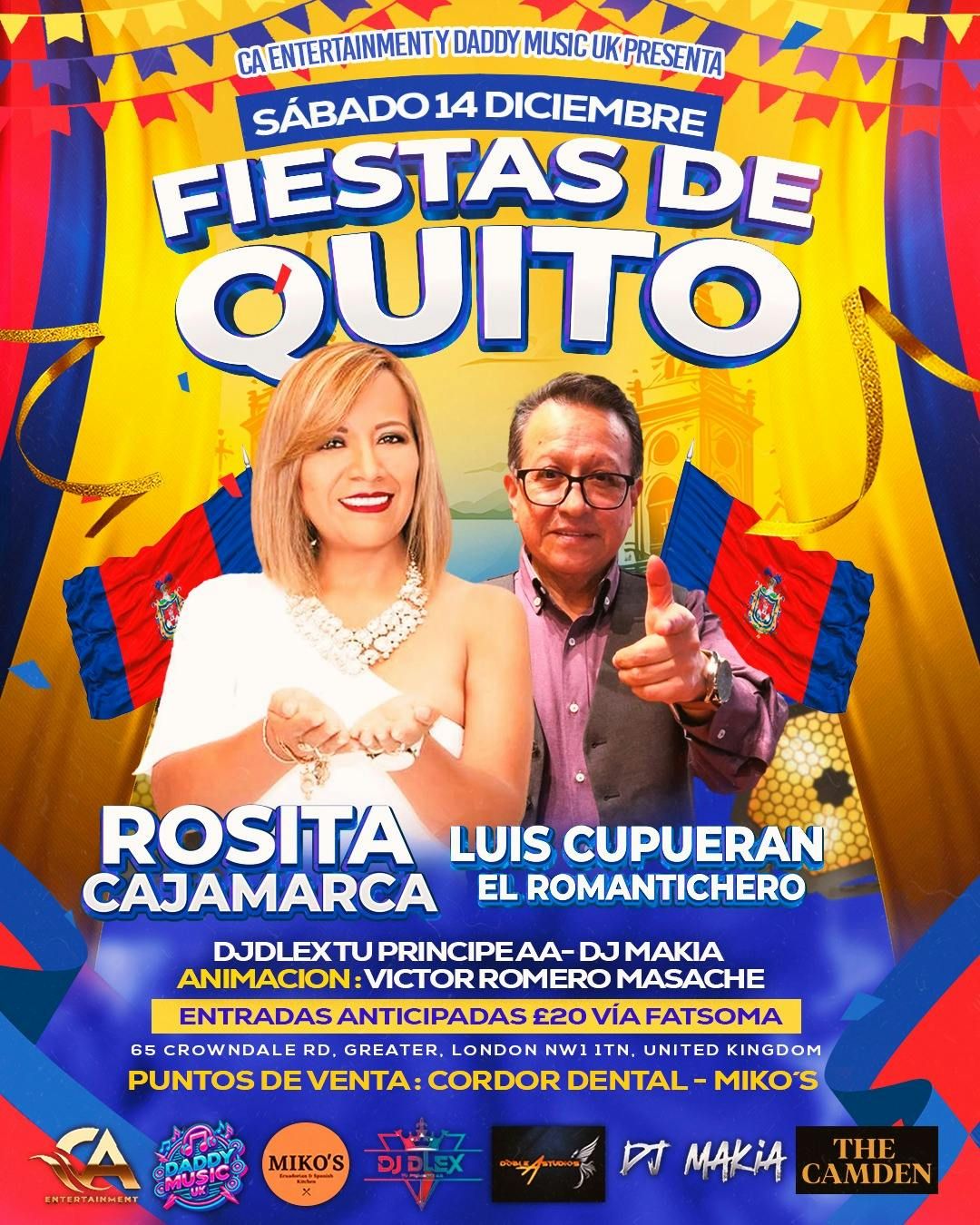 FIESTAS DE QUITO 2024 con Rosita Cajamarca