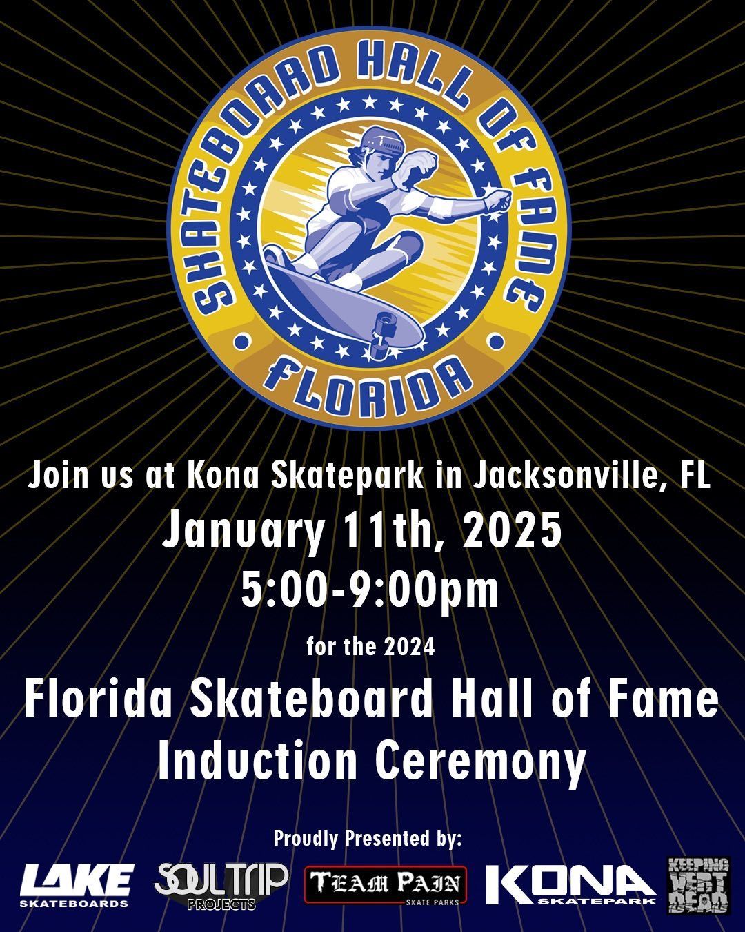 Florida Skateboarding Hall of Fame Ceremony