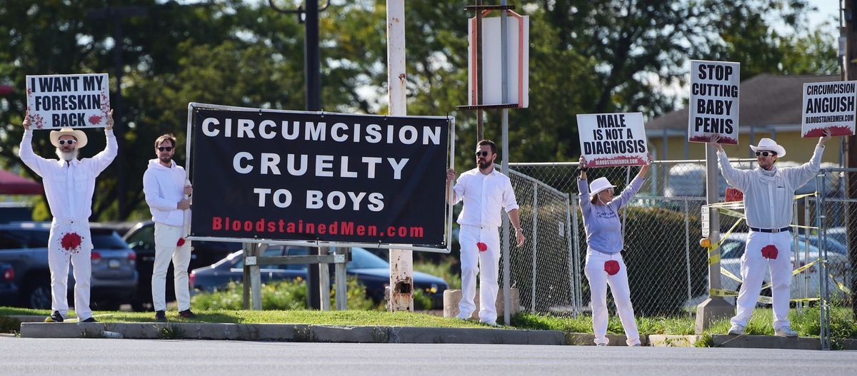 Stockton Circumcision Crisis Protest