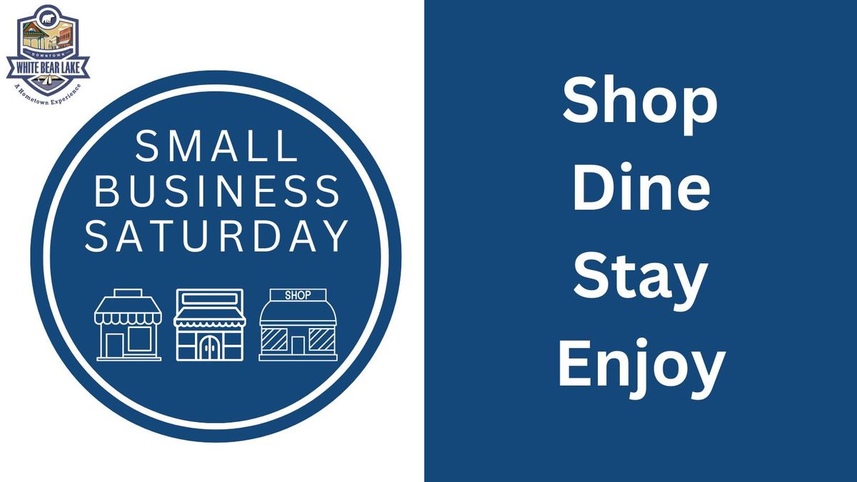 Small Business Saturday In Downtown White Bear Lake