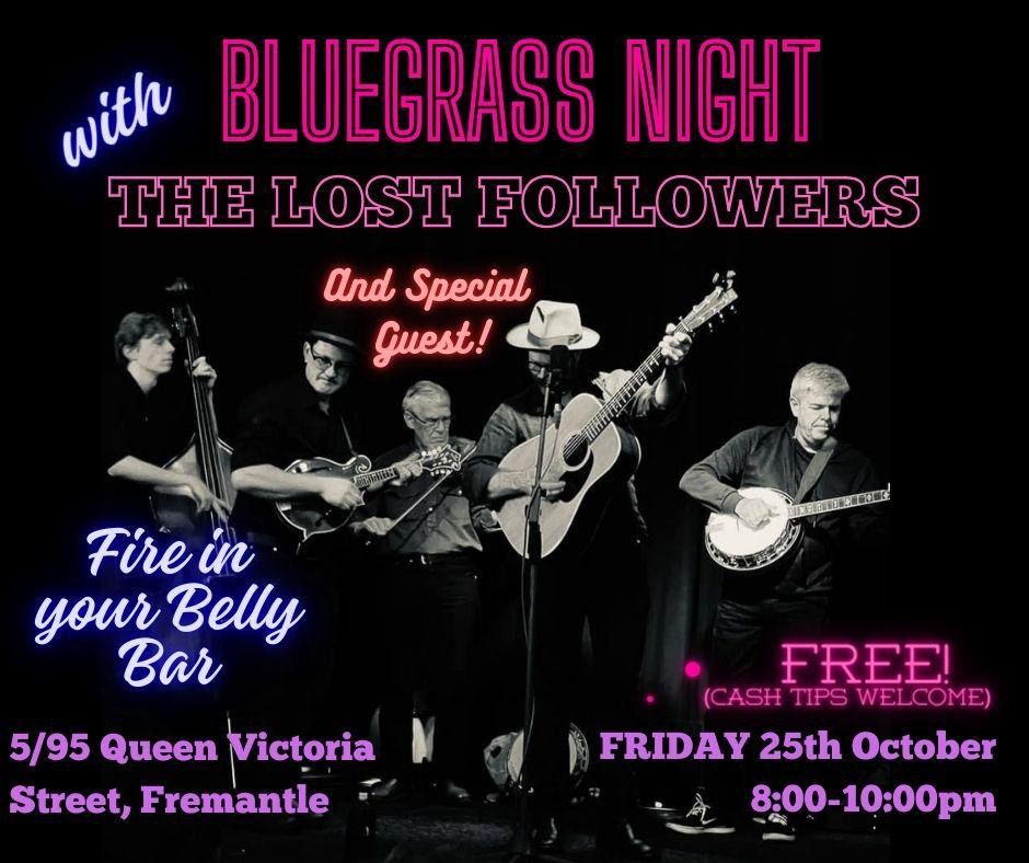 Bluegrass Night at Fire in Your Belly, Freo