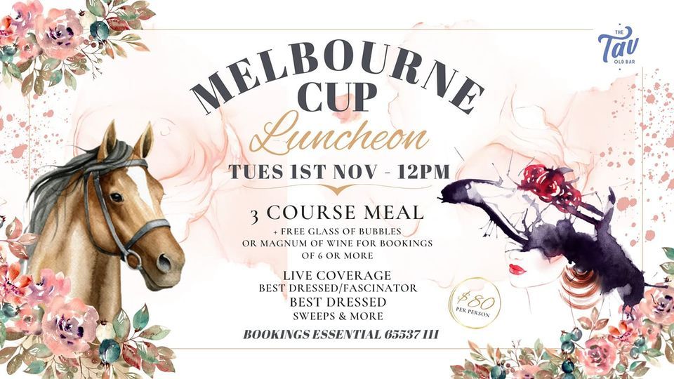 Melbourne Cup Luncheon at The Tav 2022