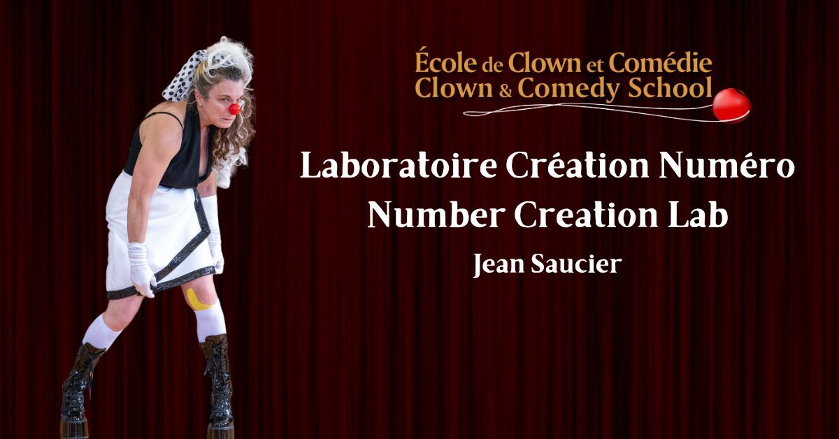 Laboratoire Cr\u00e9ation Num\u00e9ro avec Jean Saucier \/ Number Creation Lab with Jean Saucier