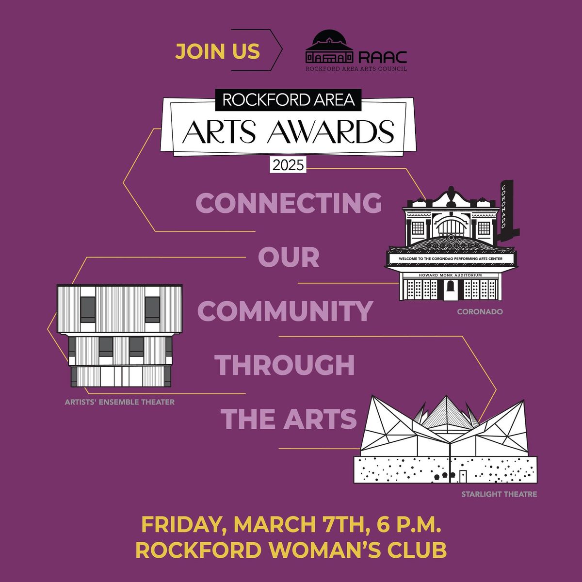 2025 Rockford Area Arts Awards