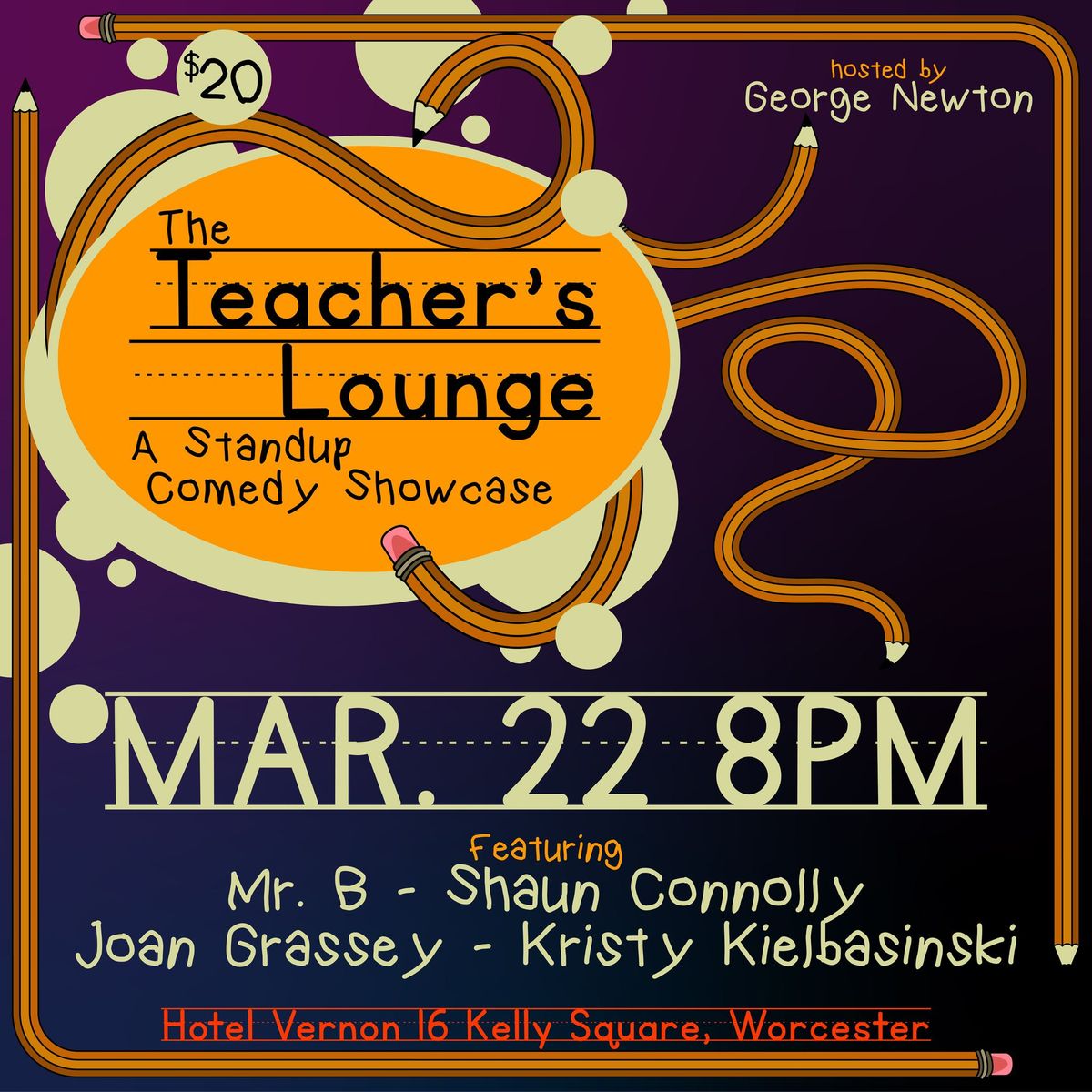 The Teacher's Lounge: A Standup Showcase