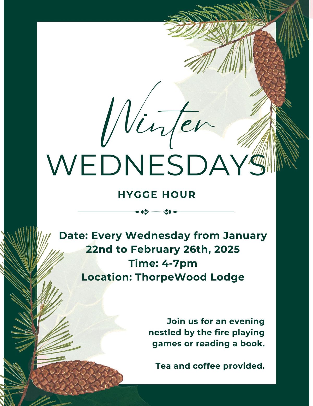 Winter Wednesdays - Hygge Happy Hour