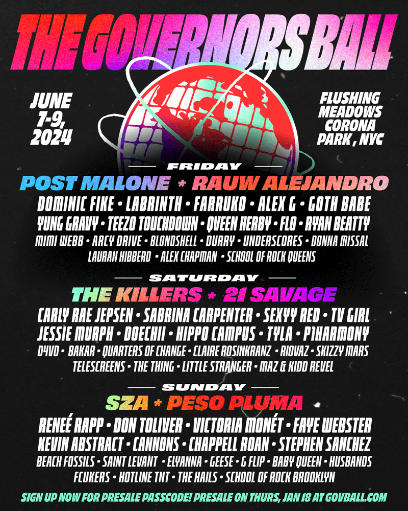 Governors Ball Music Festival (Sunday)