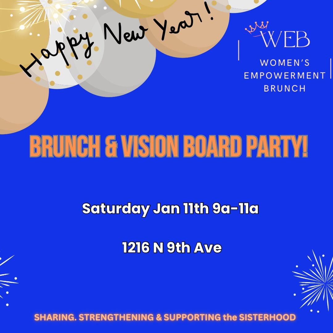 2025 Vision Board Party & Brunch Buffet!