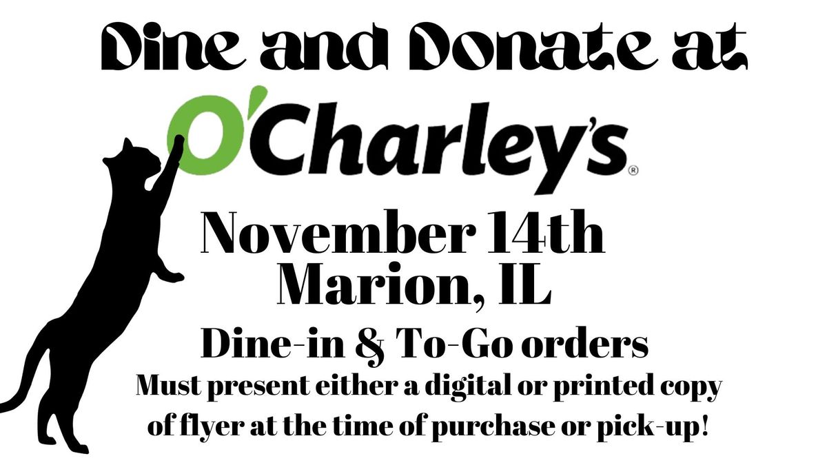 Dine and Donate at O'Charley's! 