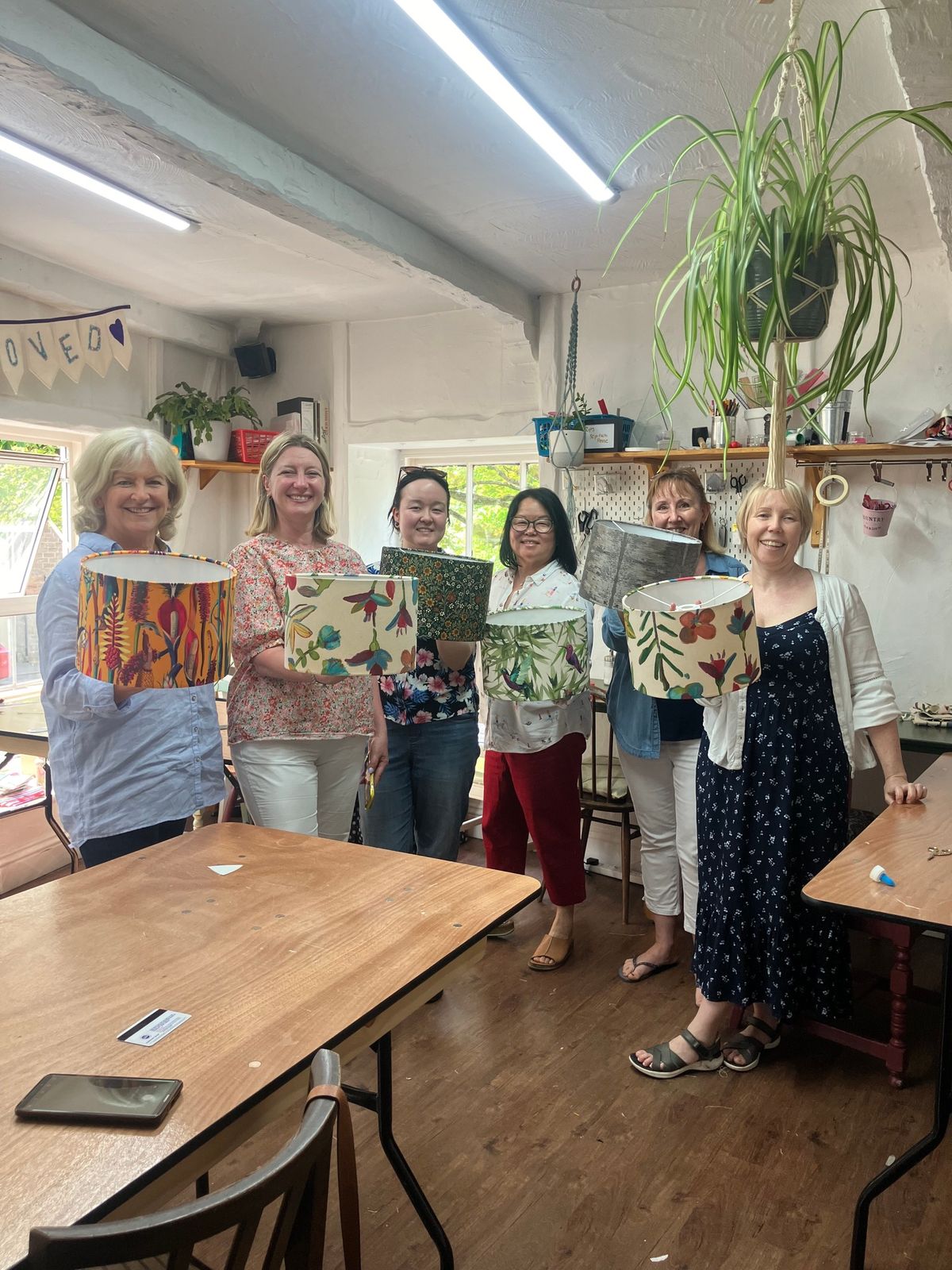 Contemporary Lampshade Making Workshop