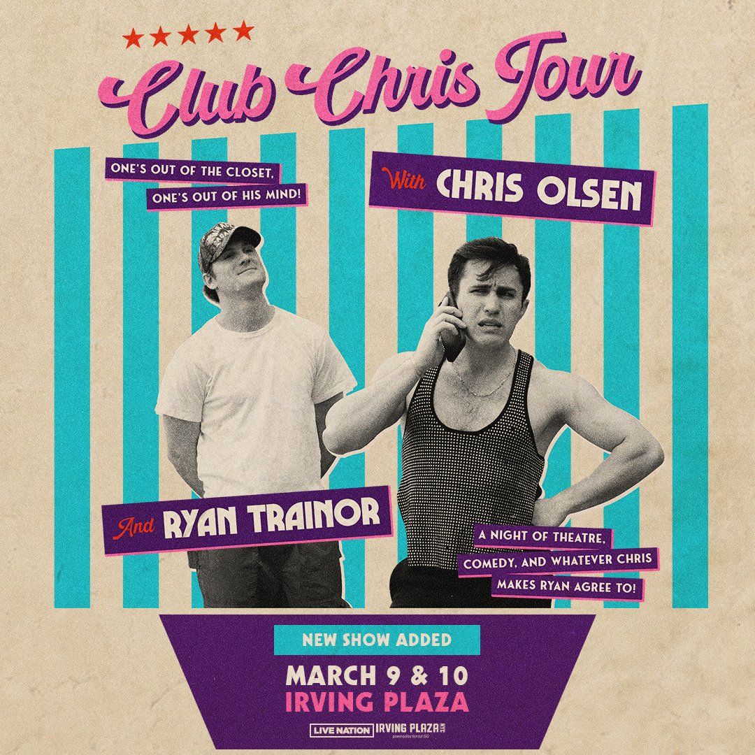 Chris Olsen and Ryan Trainor at Irving Plaza