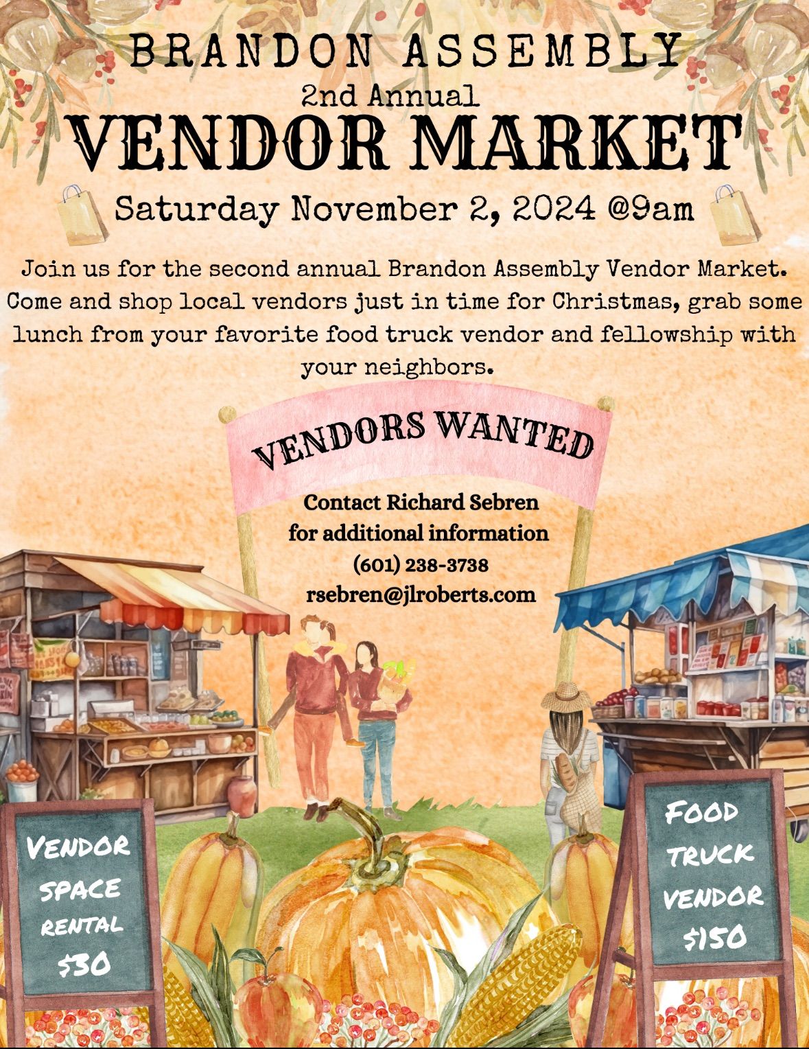 Brandon Vendor Day 