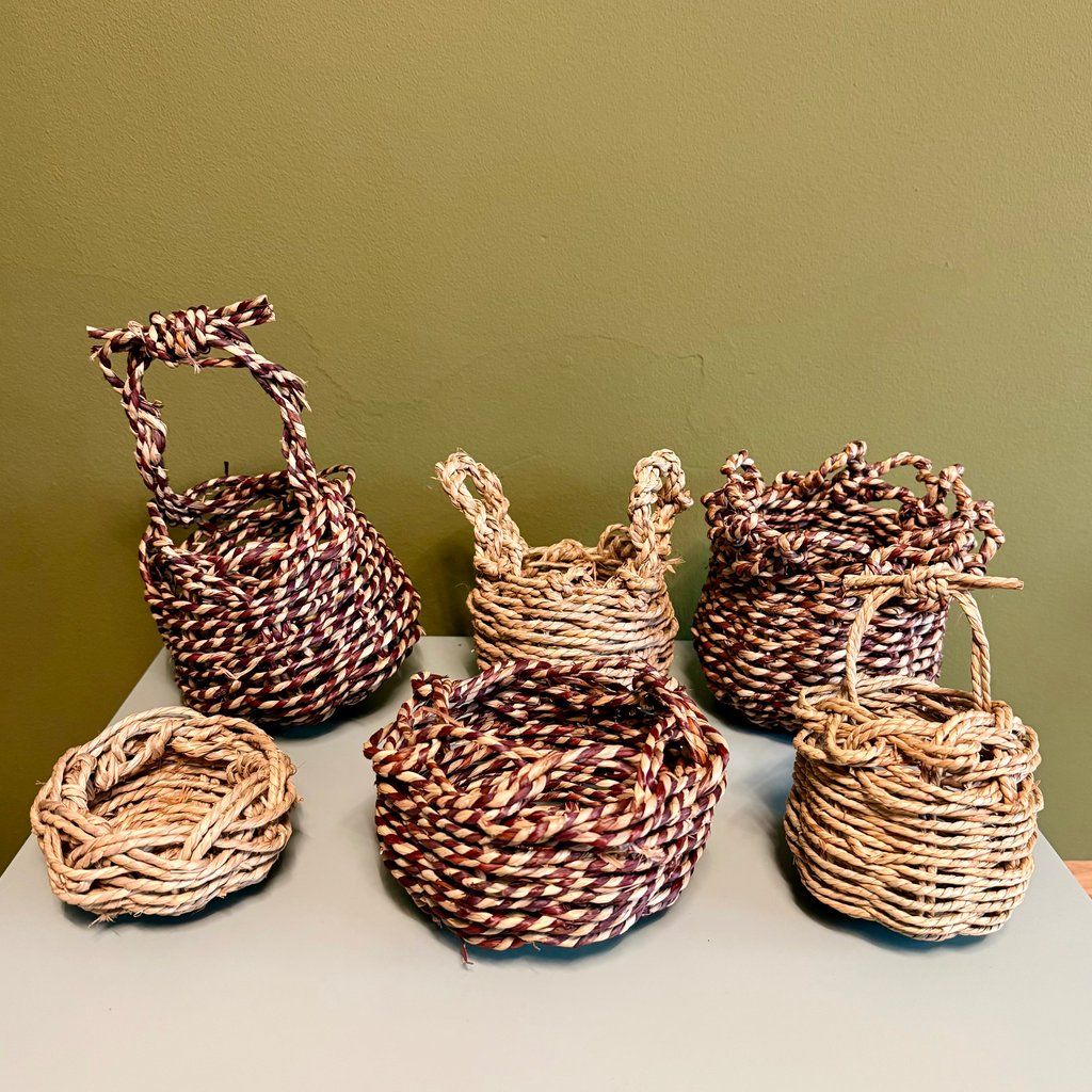 Sip & Weave: A Festive Seagrass Basket Workshop