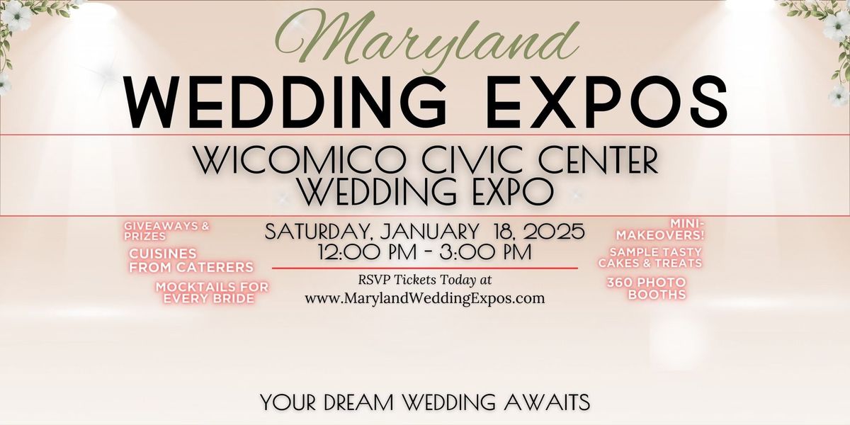 Wicomico Civic Center Wedding Expo