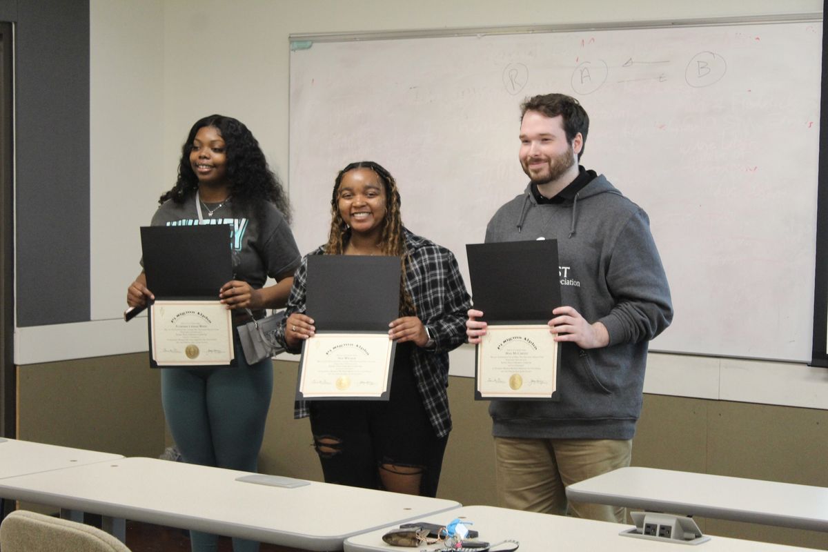 Pi Sigma Alpha Induction Ceremony