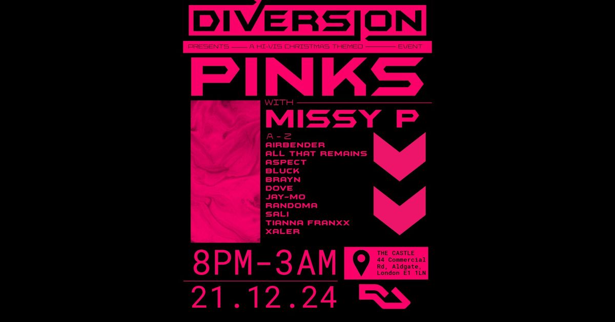 DIVERSION AUDIO x Pinks