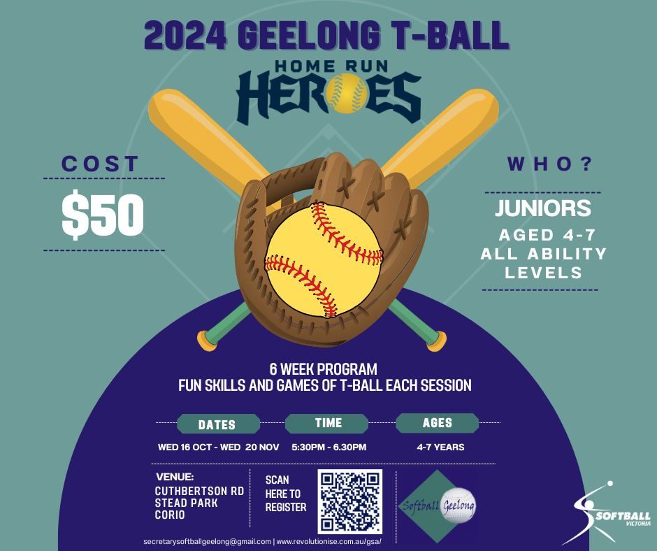 Geelong Home Run Heroes T-Ball Program