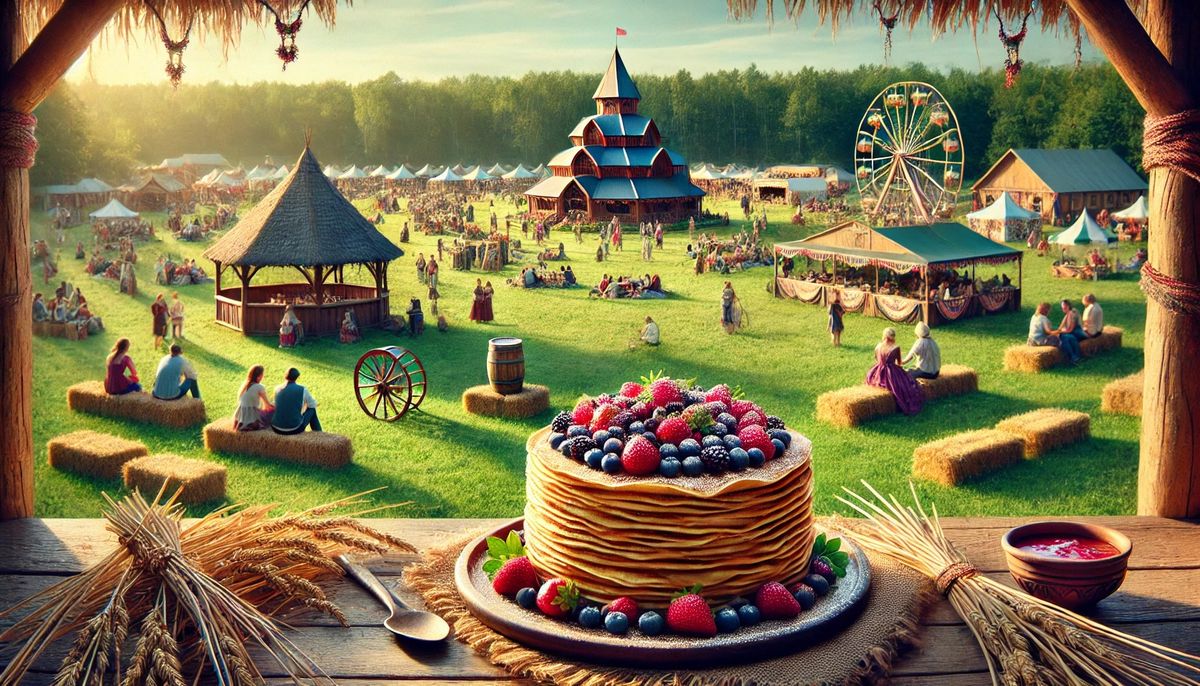 Folk Pancake Festival Maslenitsa