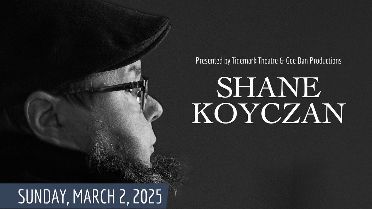 Shane Koyczan at Vernon and District Performing Arts Centre