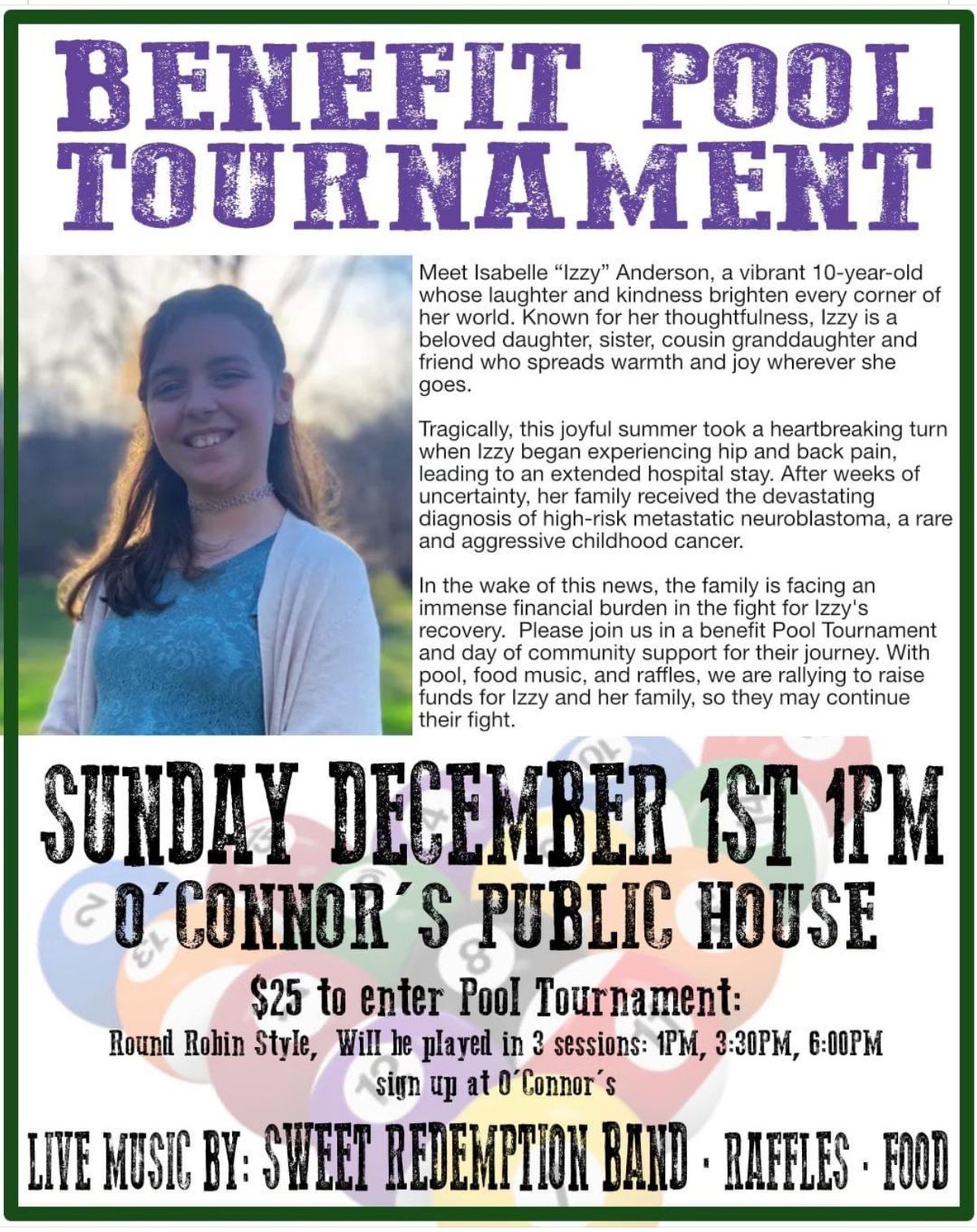 Benefit fundraiser at O\u2019Connor\u2019s \/New Milford