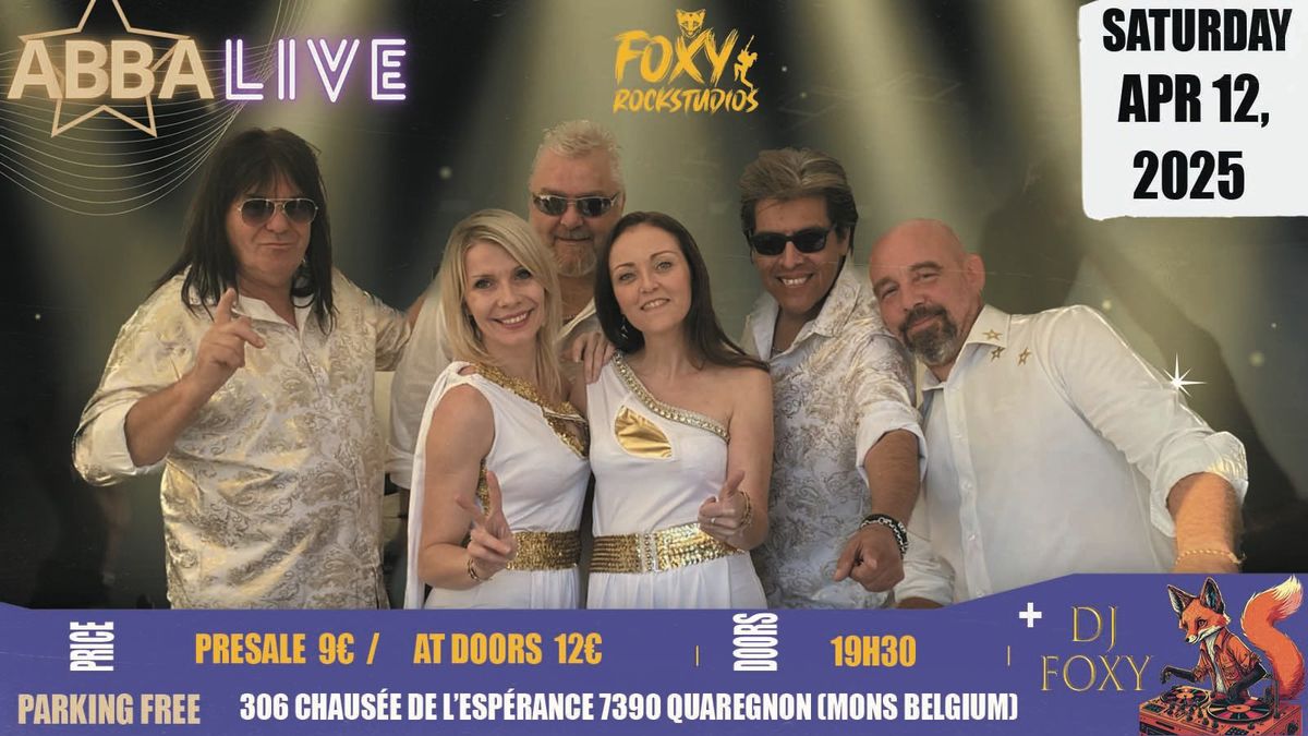 ABBA TRIBUTE (ABBA LIVE) +DJ FOXY