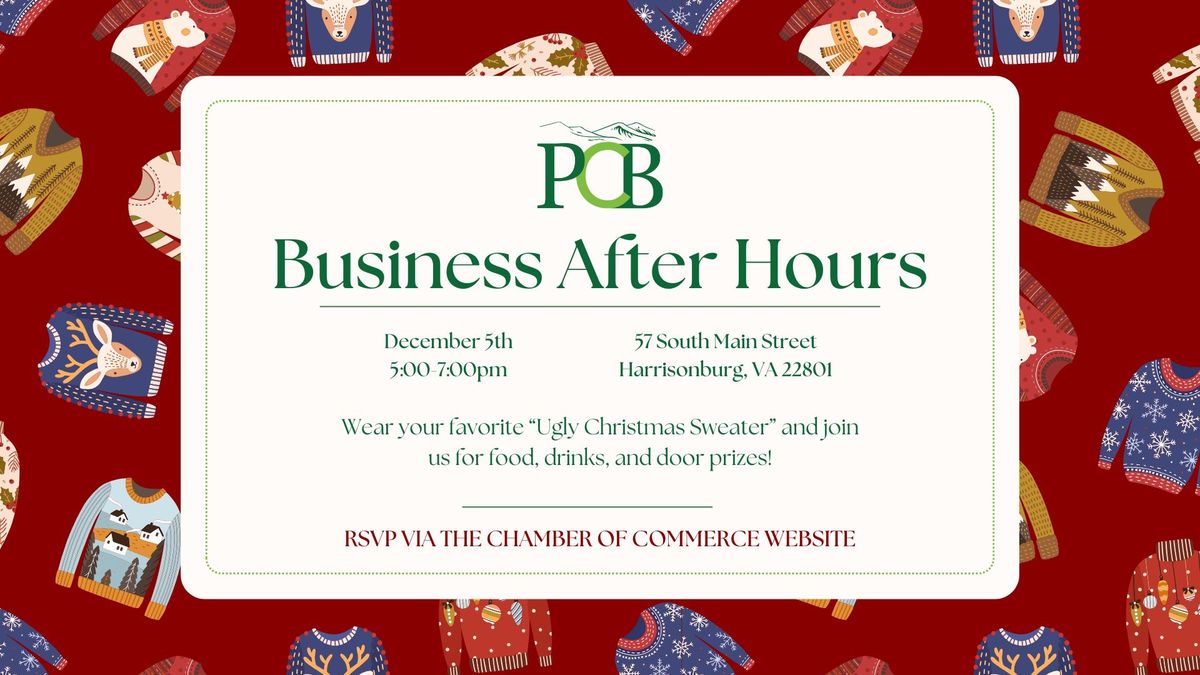 Business After Hours: Pendleton Community Bank 