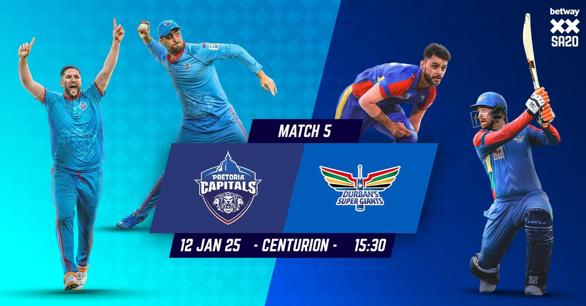 Pretoria Capitals vs. Durban's Super Giants