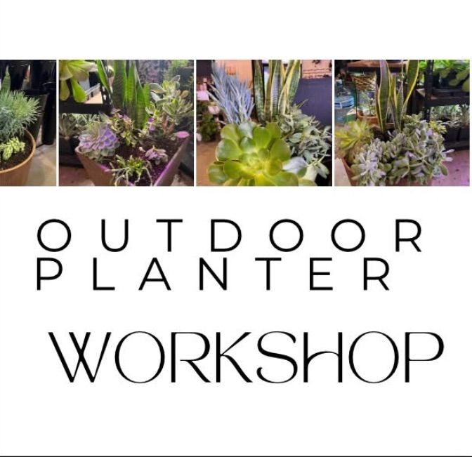 Outdoor Planters Workshop 