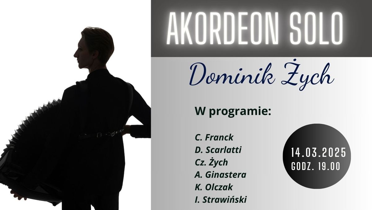 Akordeon solo. 