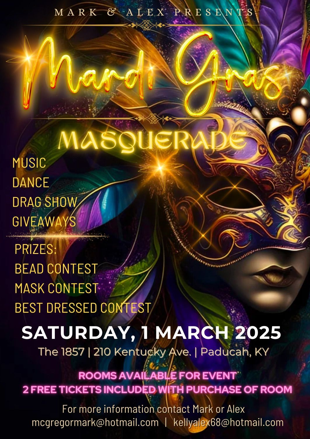 Mardi Gras Masquerade 