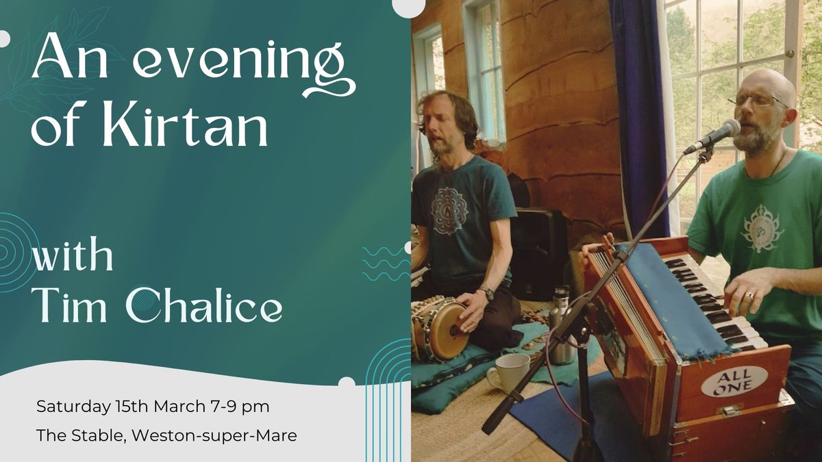 A Sacred Evening of Kirtan with Tim Chalice