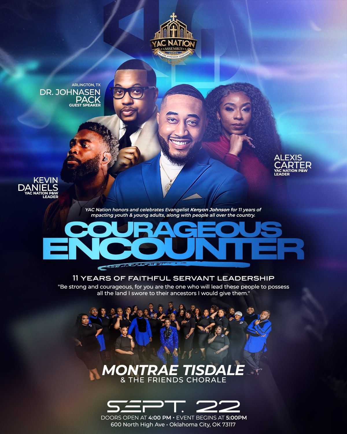 Yac Nation Celebrating 11 Years! ''The Courageous Encounter''