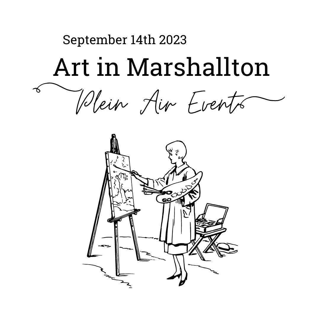 Art In Marshallton En Plein Air