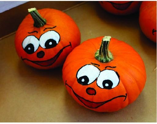 October Kids' Corner Event: Pumpkin Painting