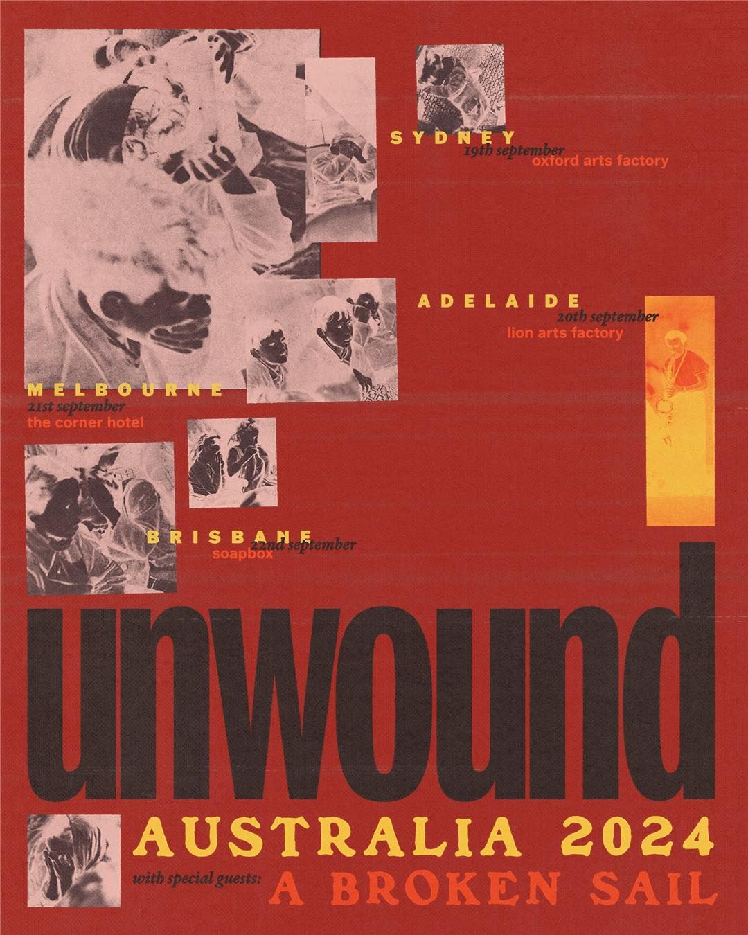 Unwound (USA) with A Broken Sail - ADELAIDE