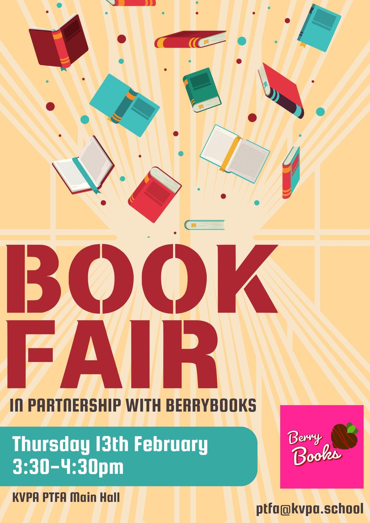 KVPA x Berrybooks Book Fair (closed school event)