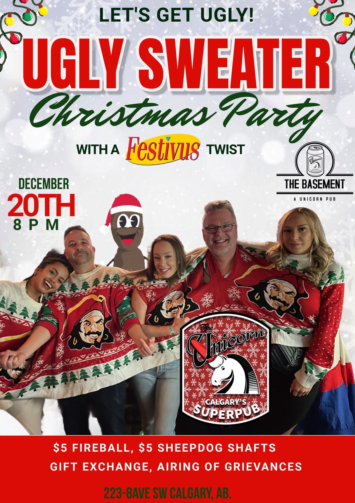 UGLY SWEATER PARTY!