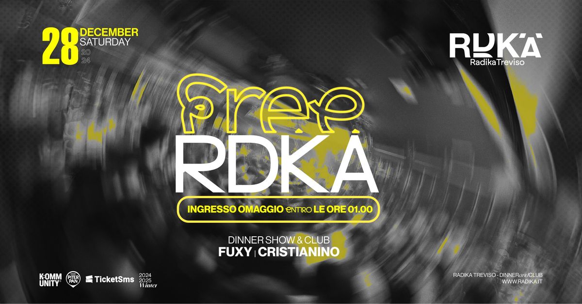 Free RDKA | Sabato 28 Dicembre