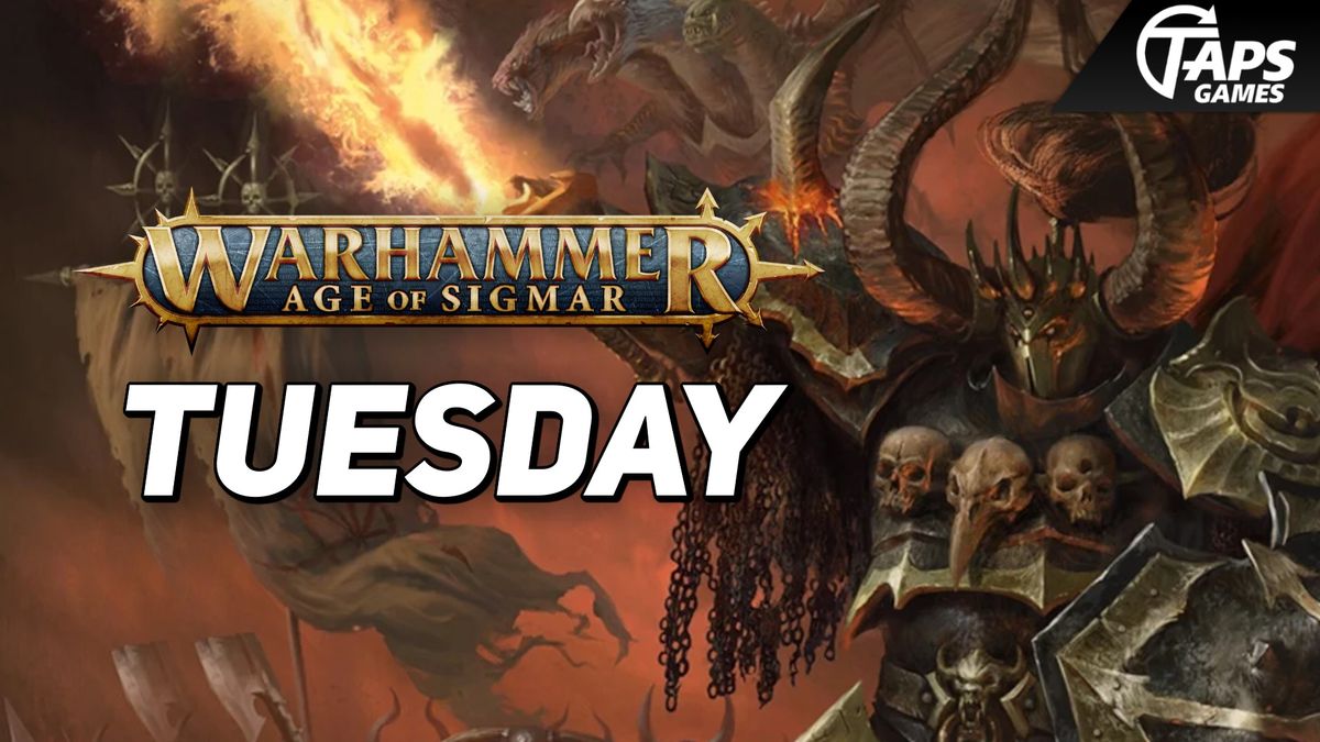 Warhammer Age of Sigmar Drop-In Nights @ Taps Games