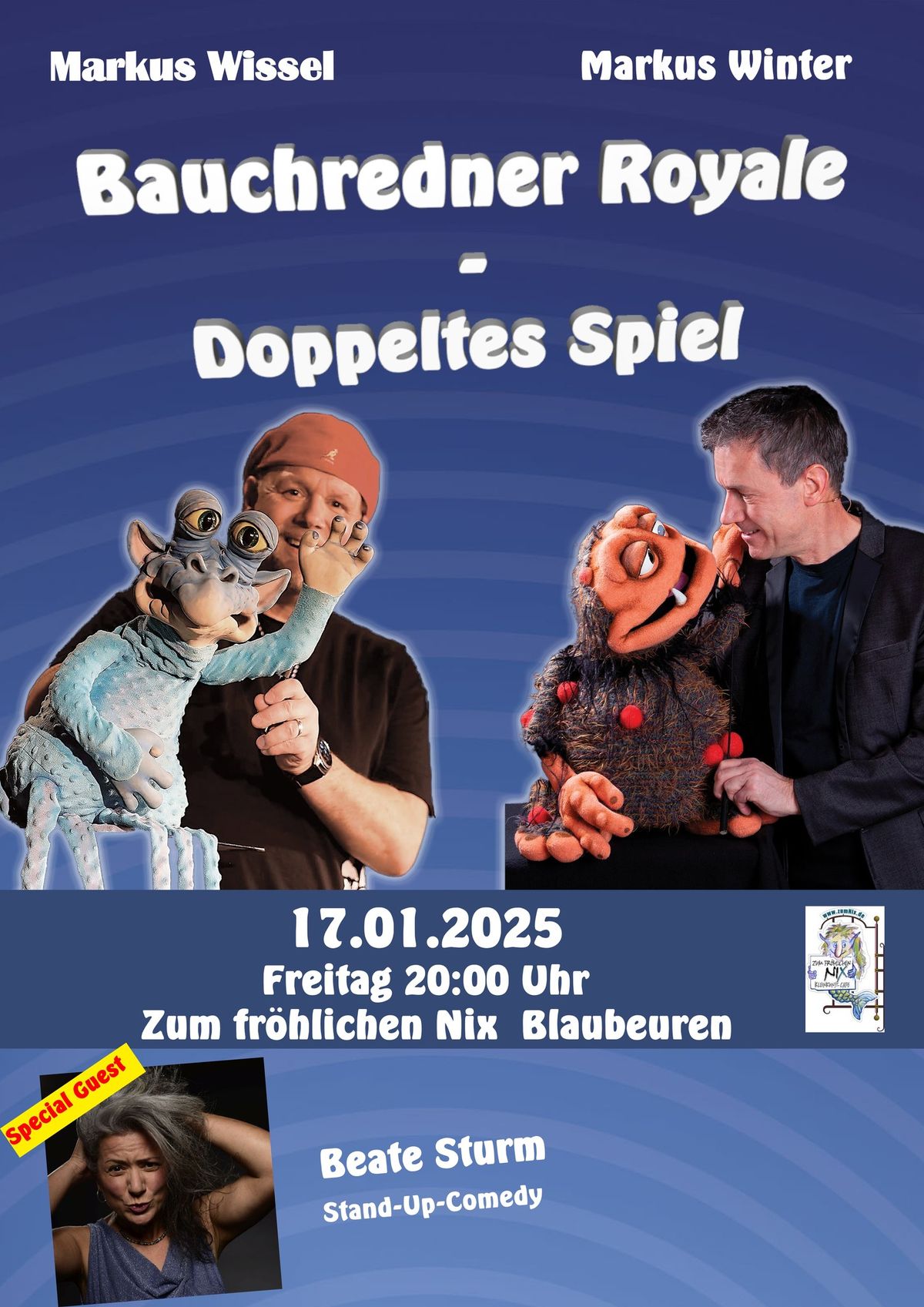 Bauchredner Royale- doppeltes Spiel