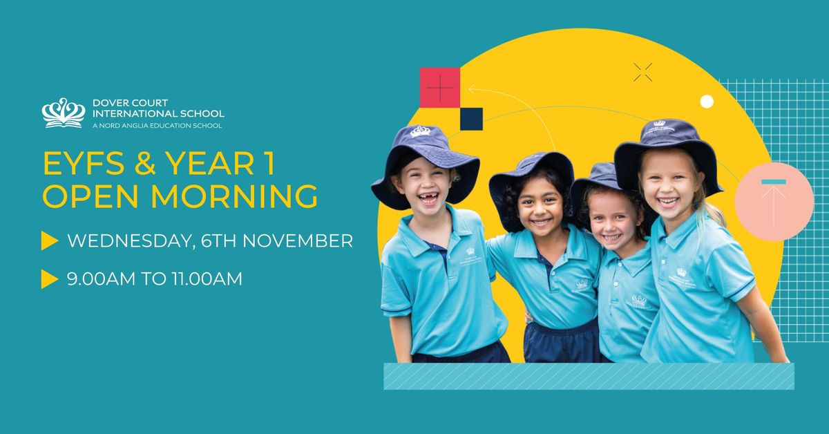 EYFS and Year 1 Open Morning