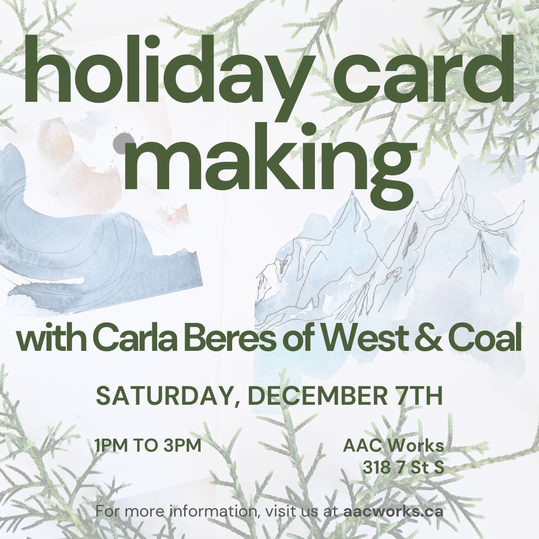 Holiday Card Making with Carla Beres of West & Coal