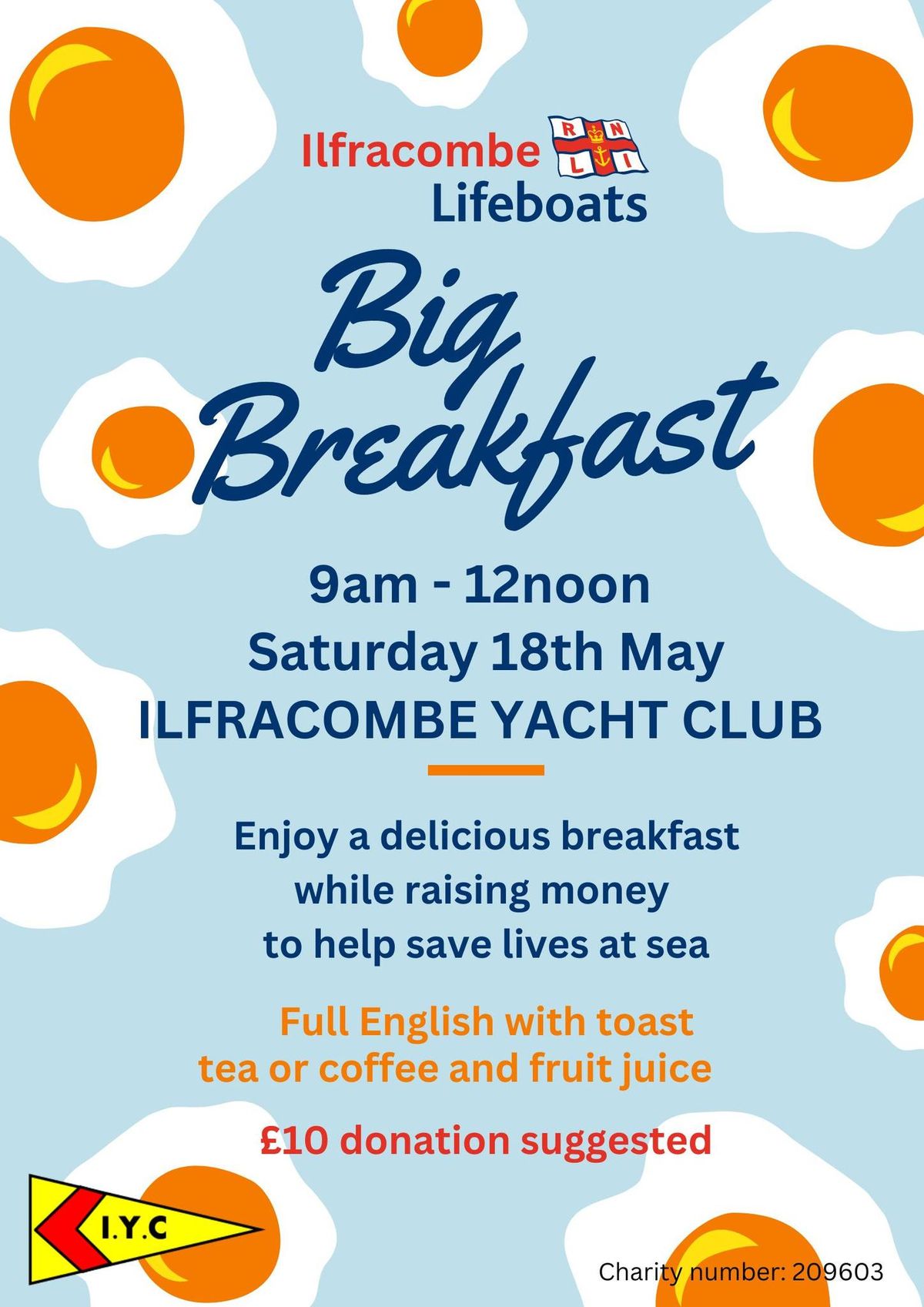 RNLI Ilfracombe Big Breakfast
