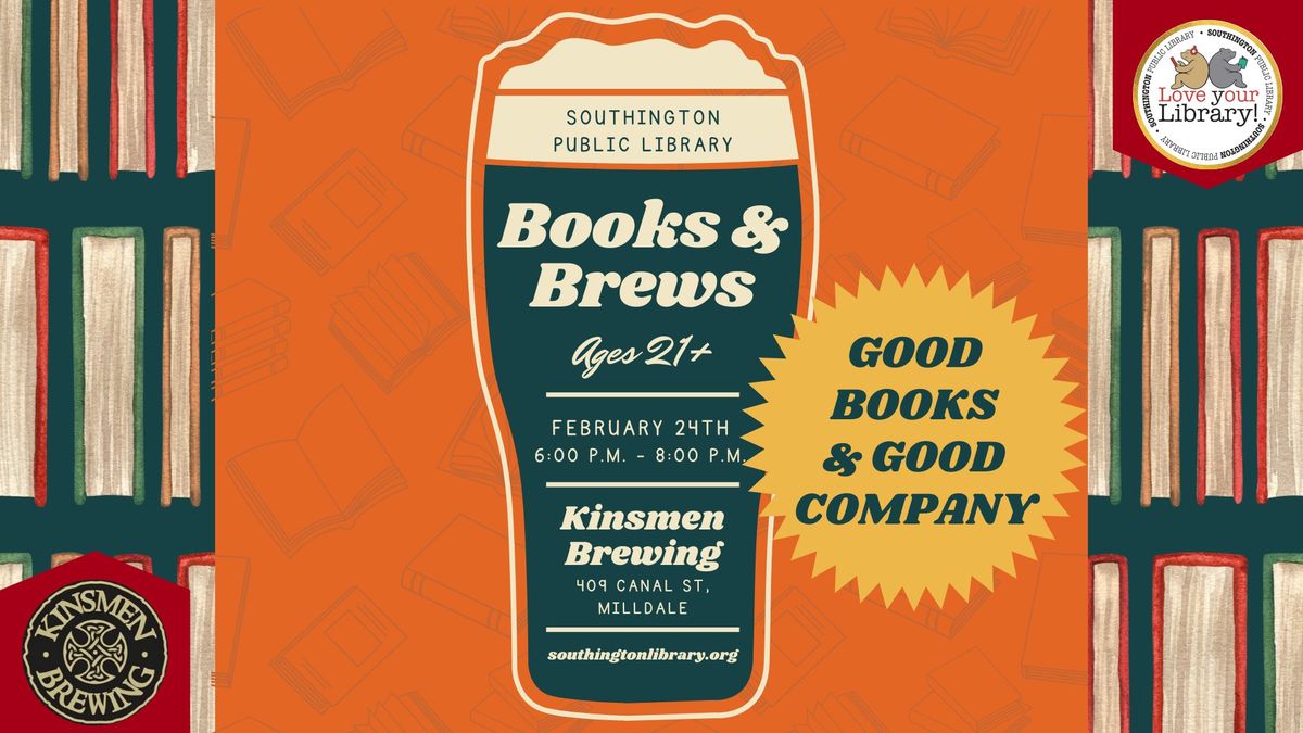 Books & Brews at Kinsmen